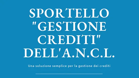 SPORTELLO RECUPERO CREDITI DELLANCL